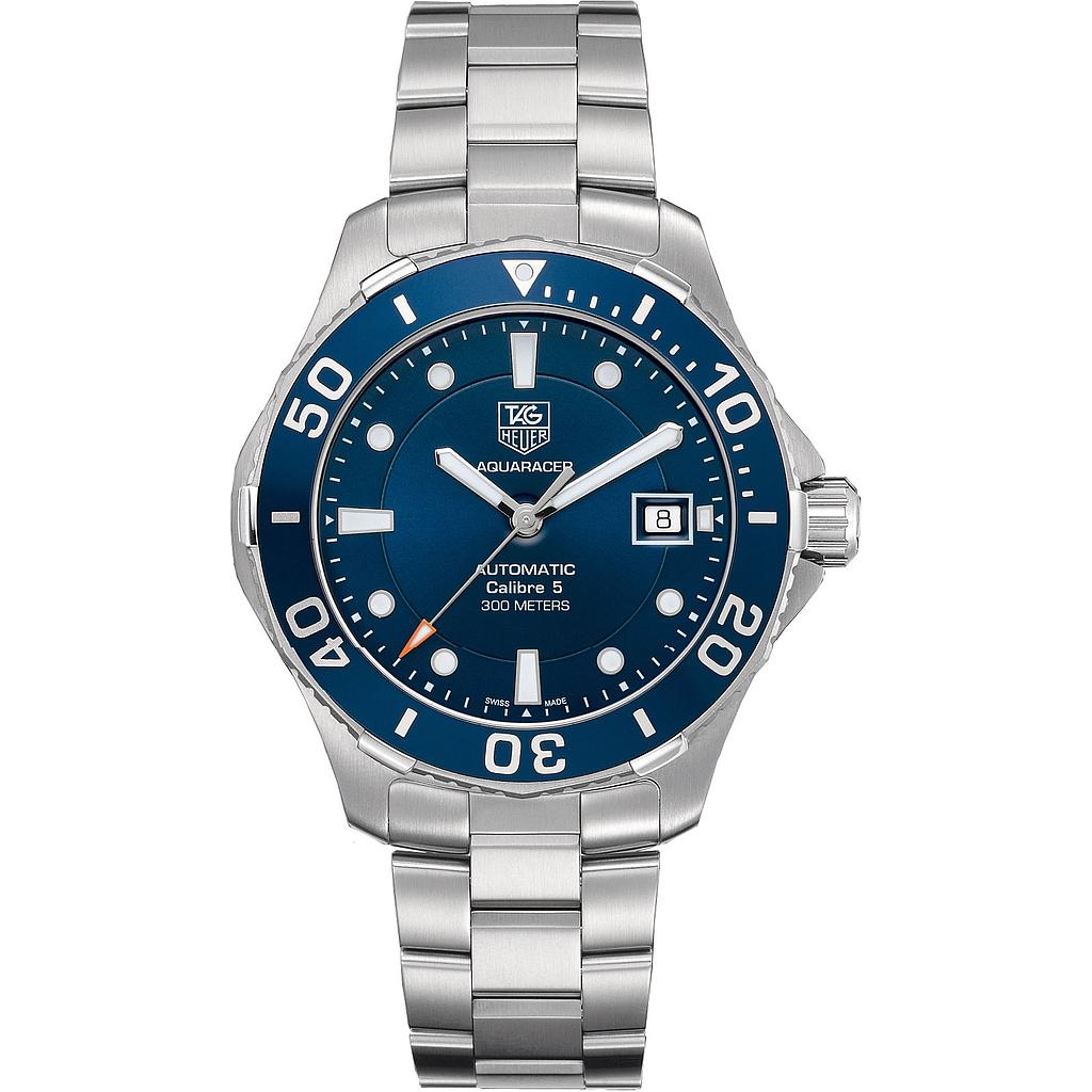 AQUARACER CALIBRE 5 AUTOMATIC 41MM STEEL BLUE STEEL