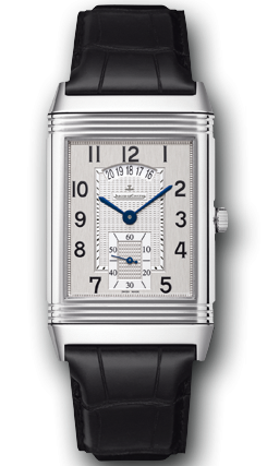 REVERSO GRANDE REVERSO DUOFACE MANUAL WOUND 48,5MM STEEL BLACK ALLIGATOR