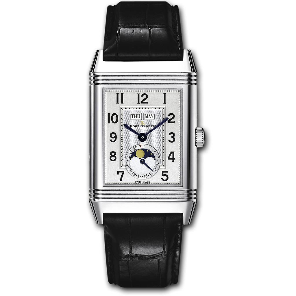 REVERSO GRANDE REVERSO CALENDAR AUTOMATIC 29,9MM STEEL SILVER ALLIGATOR
