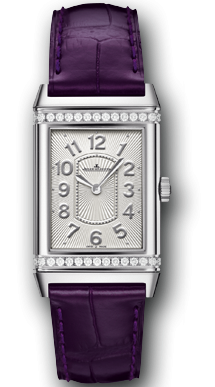 REVERSO GRANDE REVERSO ULTRA THIN QUARTZ STEEL SILVER ALLIGATOR