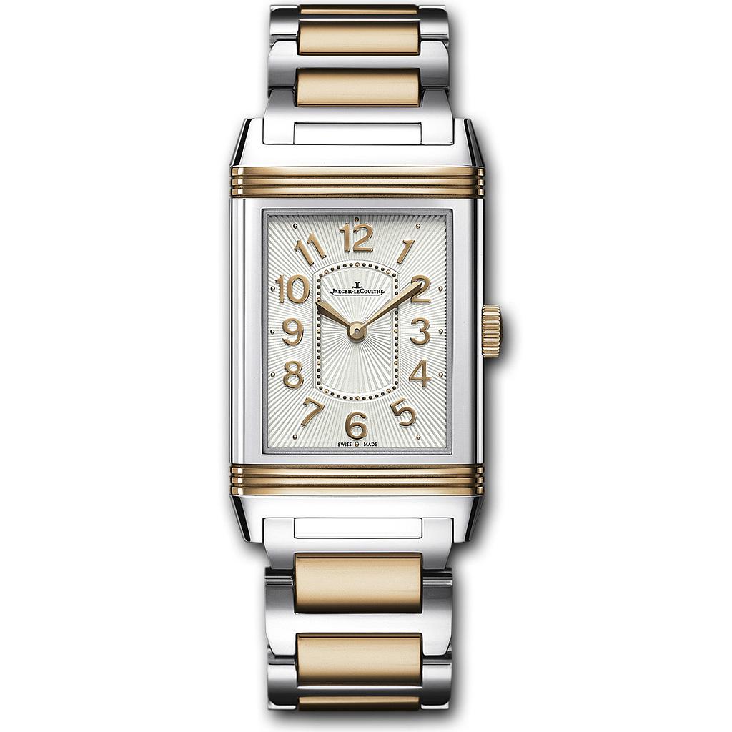 REVERSO GRANDE REVERSO ULTRA THIN QUARTZ 24MM STEEL & ROSE GOLD SILVER STEEL & ROSE GOLD