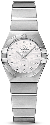 CONSTELLATION QUARTZ 24MM QUARTZ 24MM STEEL MOTHER OF PEARL STEEL