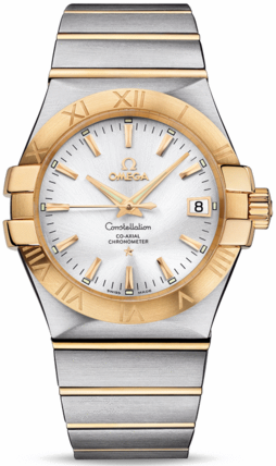 CONSTELLATION CO AXIAL 35MM AUTOMATIC 35MM STEEL SILVER STEEL & GOLD