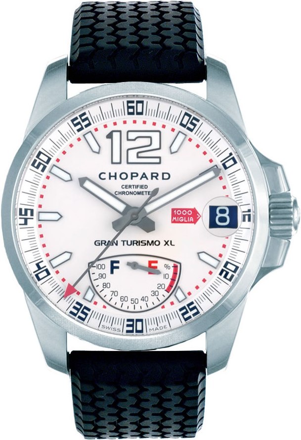 MILLE MIGLIA MILLE MIGLIA GT XL POWER CONTROL AUTOMATIC 44MM STEEL WHITE RUBBER