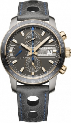 MILLE MIGLIA GRAND PRIX DE MONACO HISTORIQUE 2012 AUTOMATIC 42,5MM TITANIUM & ROSE GOLD GREY LEATHER
