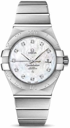 CONSTELLATION CO AXIAL 31MM AUTOMATIC 31MM STEEL MOTHER OF PEARL STEEL