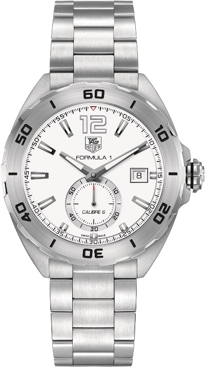 FORMULA 1 CALIBRE 6 AUTOMATIC 41MM STEEL WHITE STEEL