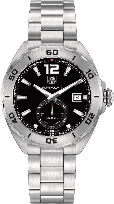 FORMULA 1 CALIBRE 6 AUTOMATIC 41MM STEEL BLACK STEEL