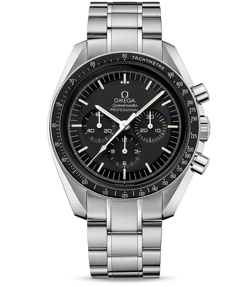 SPEEDMASTER MOONWATCH PROFESSIONAL CHRONO MANUAL WOUND 42MM STEEL BLACK STEEL