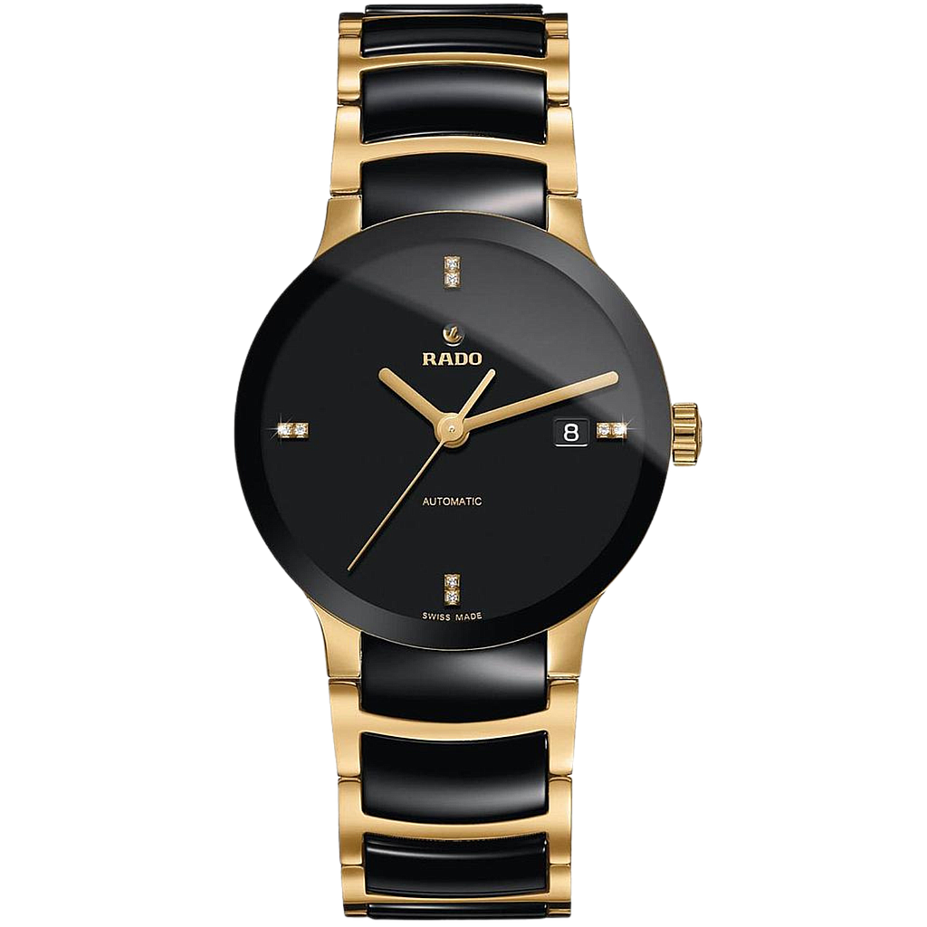 CENTRIX AUTOMATIC AUTOMATIC 38MM STEEL & PVD BLACK STEEL & CERAMIC