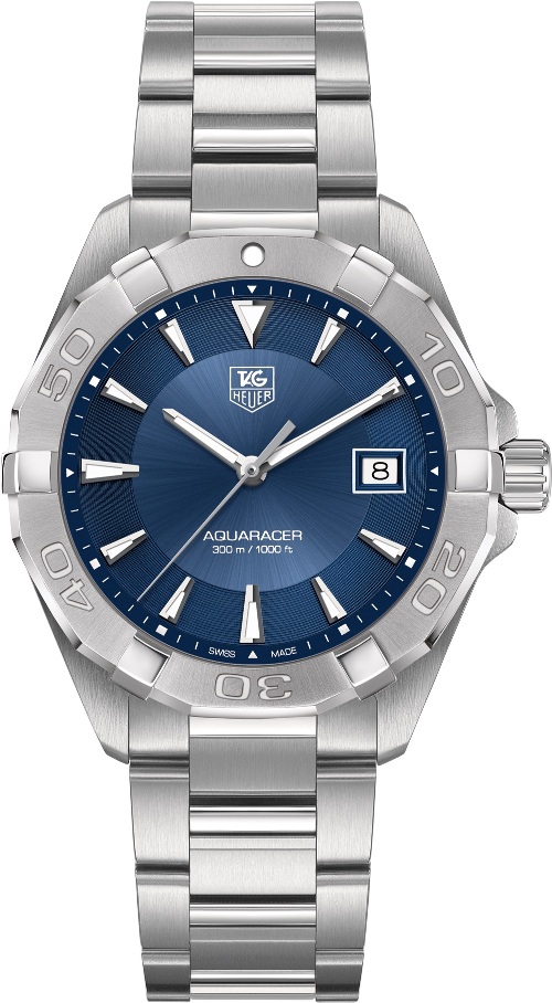 AQUARACER 300M QUARTZ QUARTZ 40,5MM STEEL BLUE STEEL