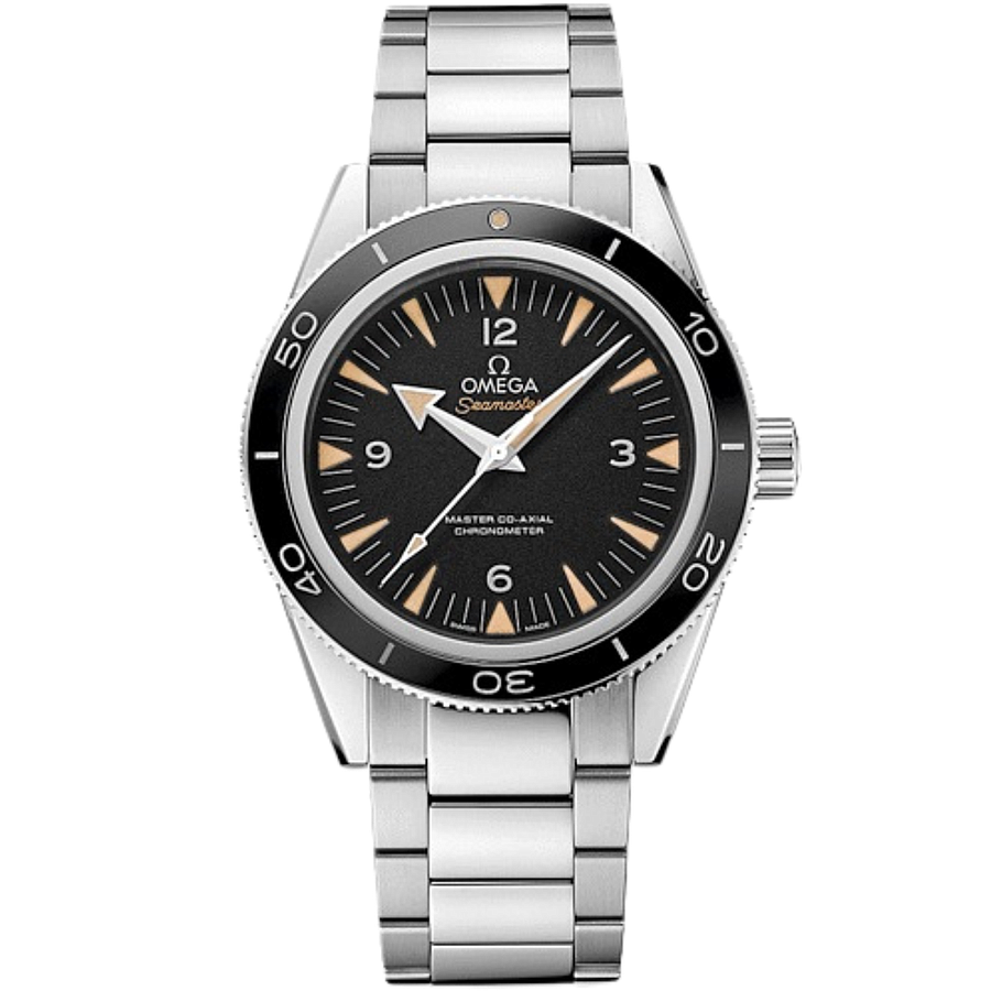 SEAMASTER 300 MASTER CO AXIAL AUTOMATIC 41MM STEEL BLACK STEEL