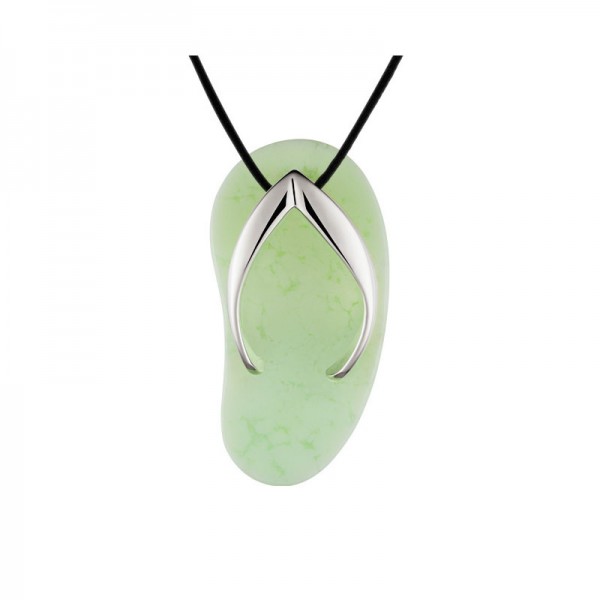 SHANKLA FRESH MINT PENDANT 0.0 18K WHITE GOLD