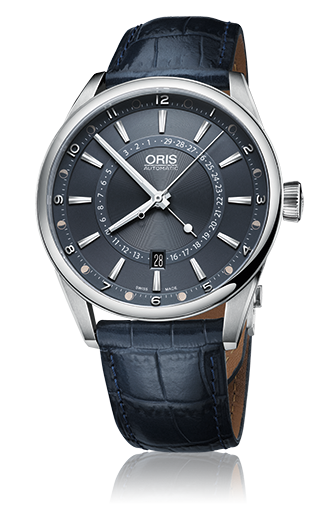 ARTIX TYCHO BRAHE AUTOMATIC 42MM STEEL BLUE CROCODRILE