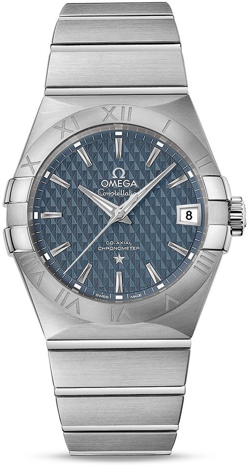 CONSTELLATION CO AXIAL 38MM AUTOMATIC 38MM STEEL BLUE STEEL