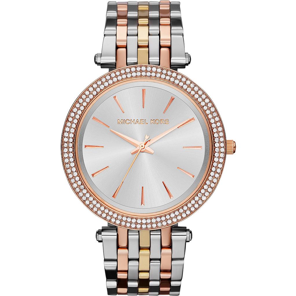 DARCI QUARTZ 39MM STEEL & PVD SILVER STEEL & PVD