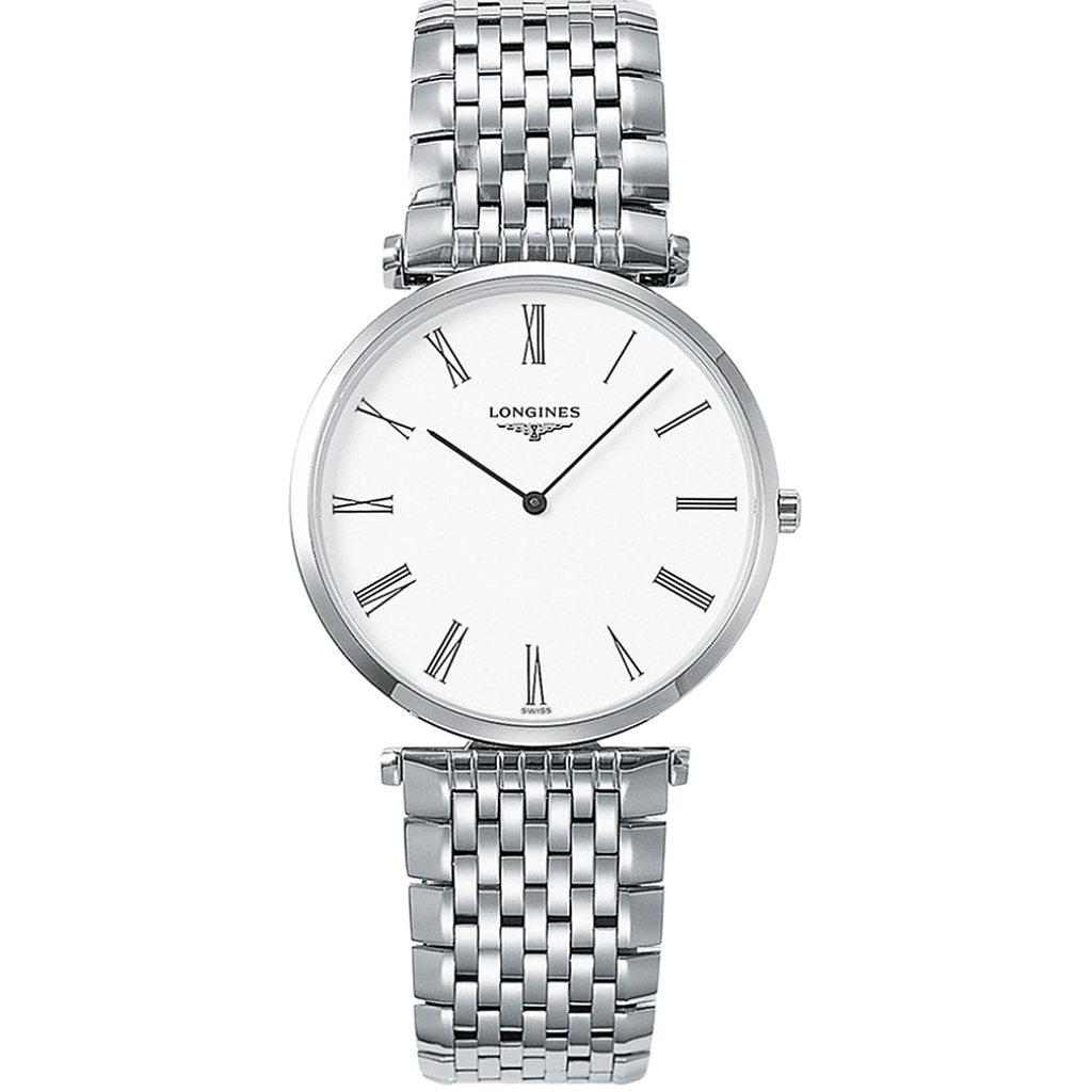 LA GRANDE CLASSIQUE QUARTZ 36MM STEEL WHITE STEEL