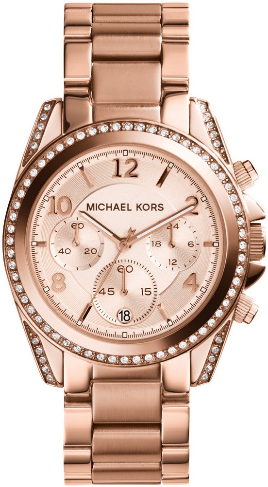 BLAIR QUARTZ 33MM STEEL ROSE GOLD STEEL