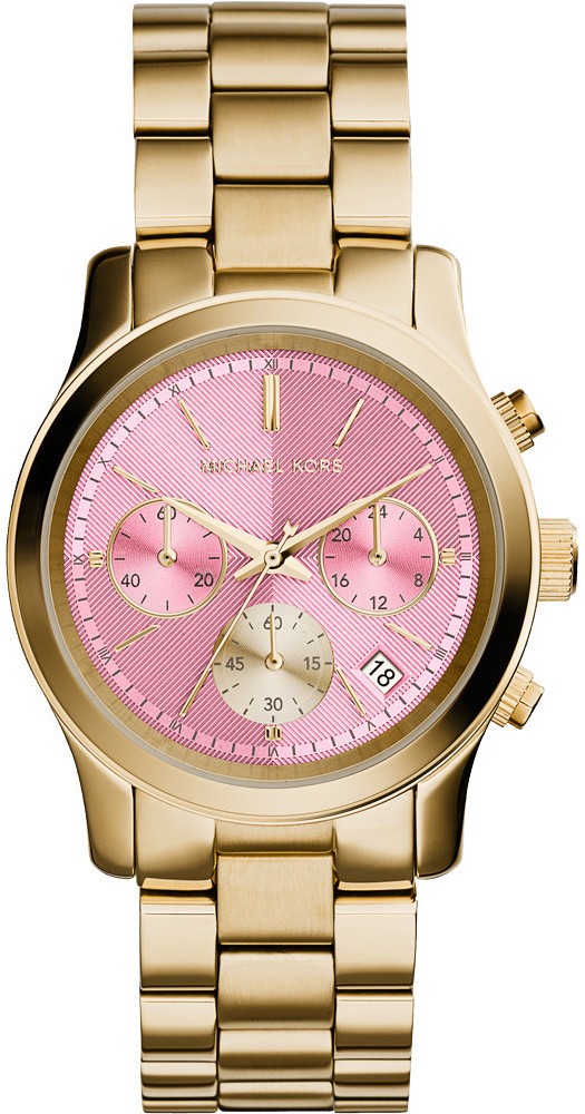 RUNWAY CHRONOGRAPH QUARTZ 38MM STEEL PINK STEEL