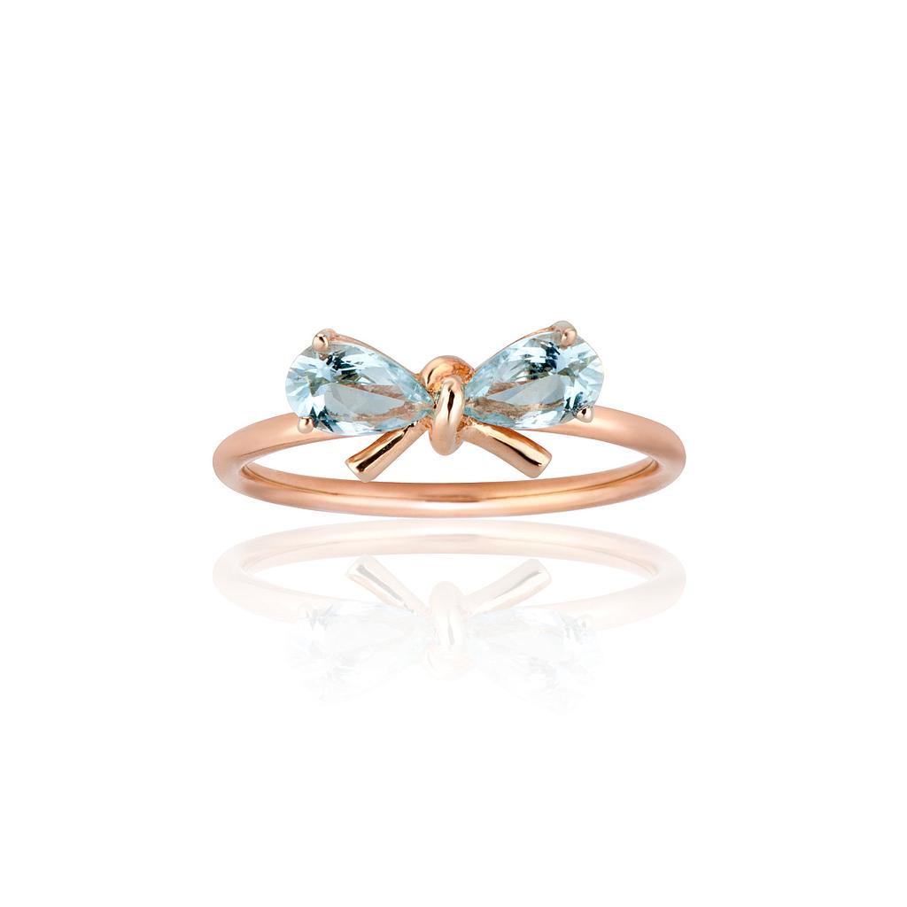 GOLD & ROSES PINK LADY RING 1.34 18K ROSE GOLD 14