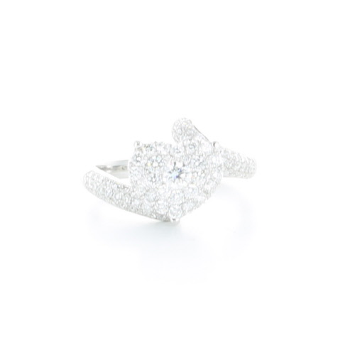 GENEVE CLASSIC RING 4.72 18K WHITE GOLD 14