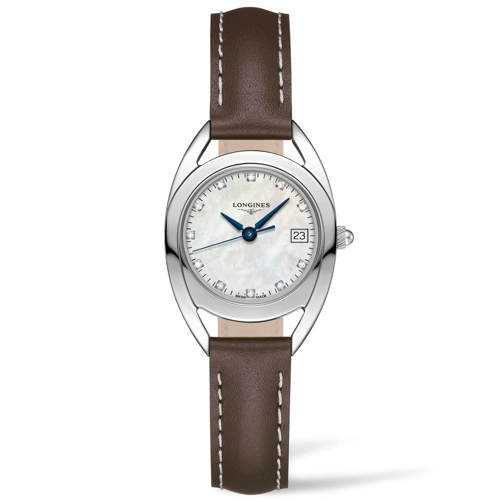 EQUESTRIAN ETRIER QUARTZ 26MM STEEL MOTHER OF PEARL