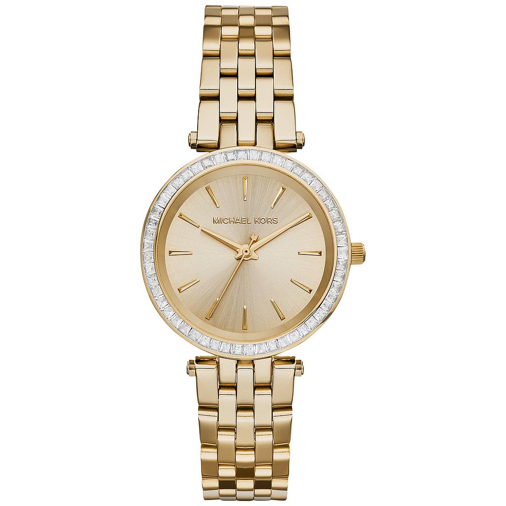 DARCI MINI QUARTZ 33MM STEEL GOLDEN STEEL