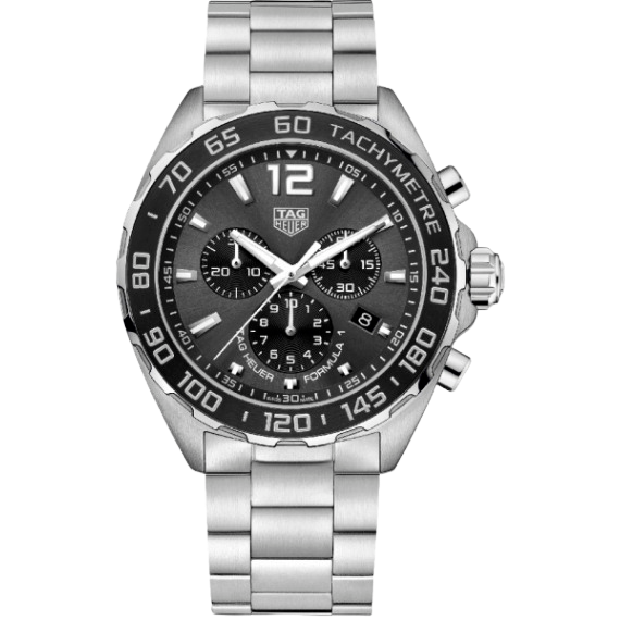 FORMULA 1 CHRONOGRAPH QUARTZ 43MM STEEL & CERAMIC GREY STEEL