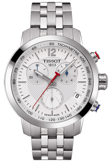 T-SPORT PRC 200 QUARTZ 42MM STEEL WHITE STEEL