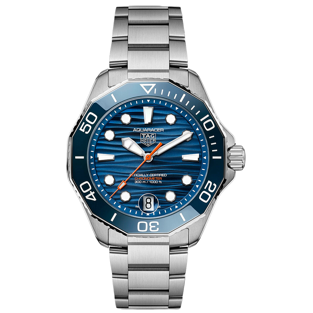 AQUARACER PROFESSIONAL 300 DATE AUTOMATIC 42MM STEEL BLUE STEEL